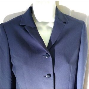 Casual Corner Annex Women's Navy Blue Blazer